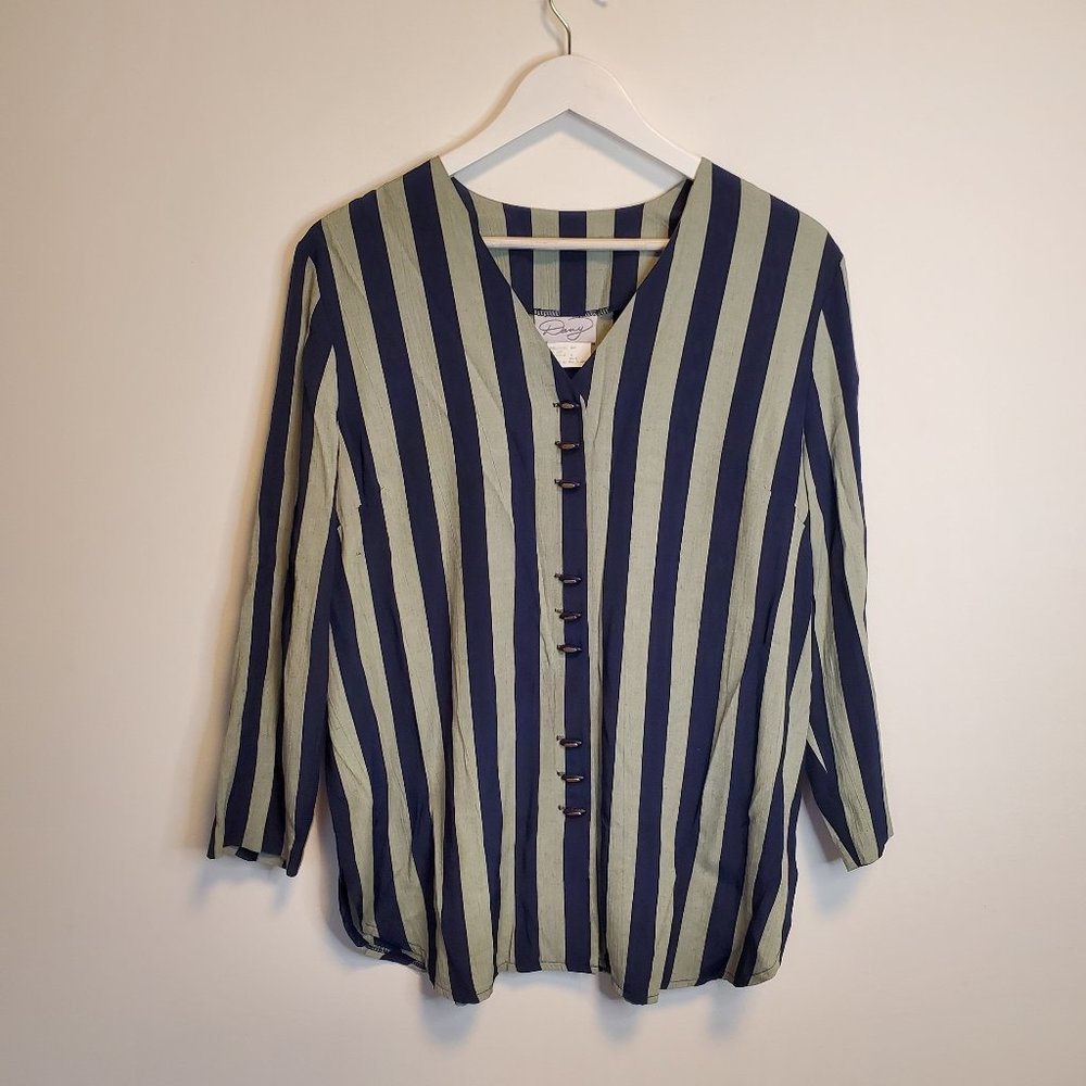 Vintage Stripe Top (Size 12)